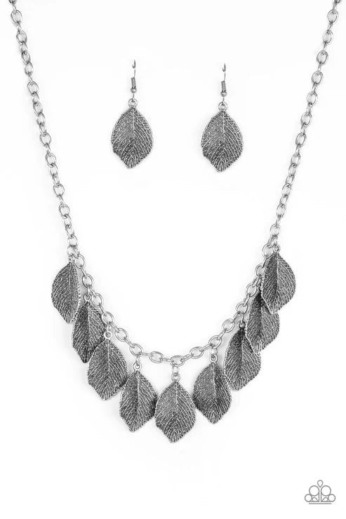 A True Be-LEAF-er - Silver Necklace