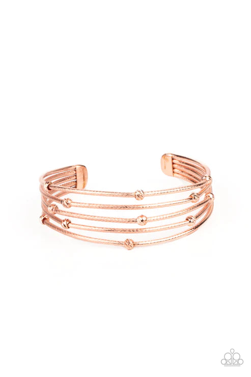 Face The METALLIC Music - Copper Bracelet