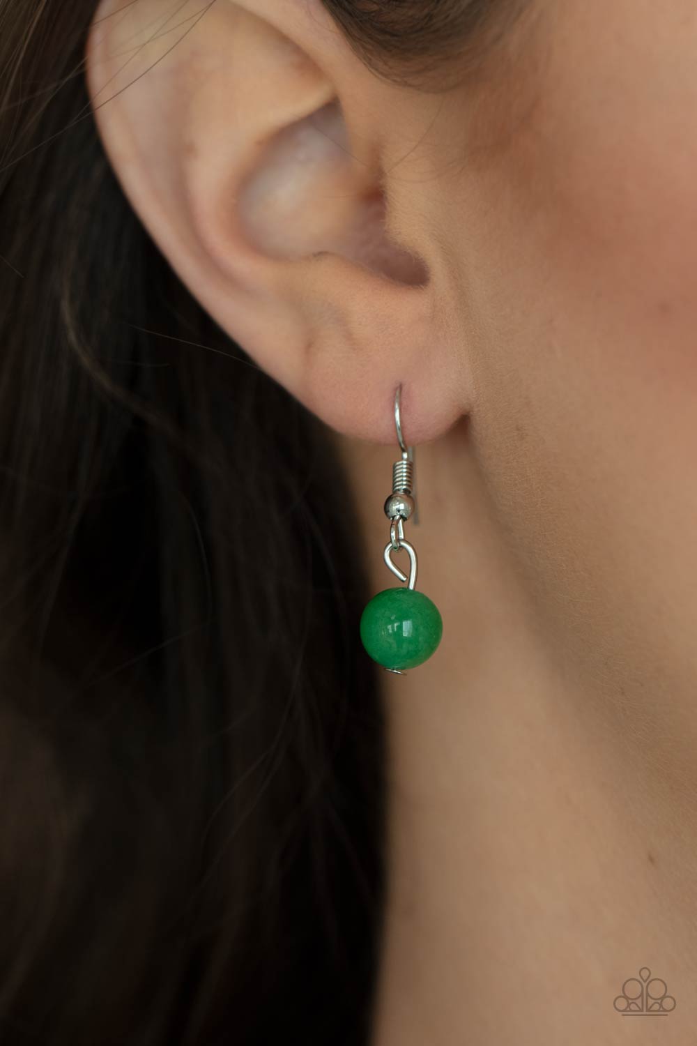 Elemental Elegance - Green Lanyard