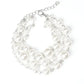 Until The End Of TIMELESS - White  Bracelet