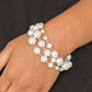 Until The End Of TIMELESS - White  Bracelet