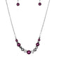 The Big-Leaguer - Purple Necklace