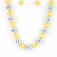 Top Pop - Yellow  Necklace