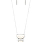 Desert Mason - White  Necklace
