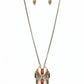 Summer SOUL-stice - Brown  Necklace