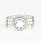 Speechless Sparkle - White Bracelet