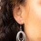 Date Night Diva - White  Earrings