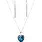 Love Hurts - Blue  Necklace