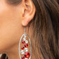 Rock Candy Bubbly - Red  Earrings