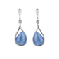 Pampered Glow Up - Blue  Post Earrings