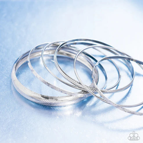 Stackable Stunner - Silver  Bracelet