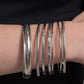 Stackable Stunner - Silver  Bracelet