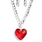 GLASSY-Hero - Red  Necklace