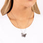 Textured Talent - Silver Necklace