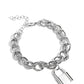 Watch the LOCK - Silver  Bracelet
