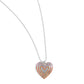 Hallucinatory Hearts - Orange Necklace