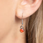 Hallucinatory Hearts - Orange Necklace