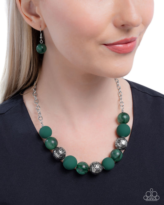 Bewitching Texture - Green