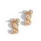 Sea Horse Statement - Gold Earrings