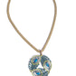Peacock Patchwork - Brass
