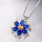 Floral Figurehead - Blue