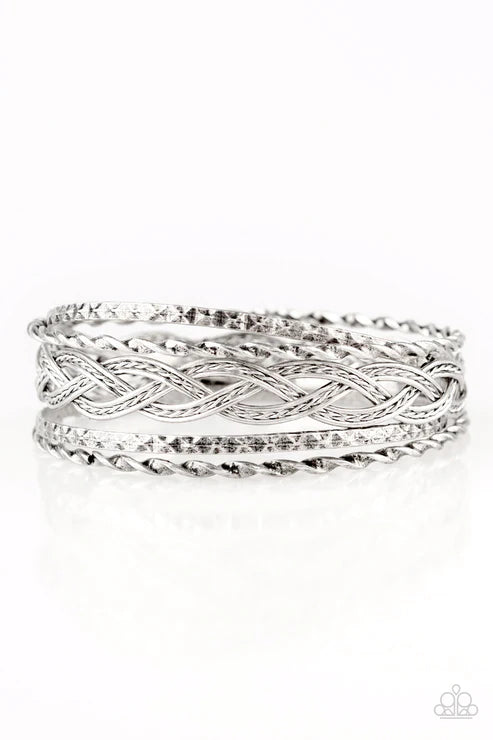 Straight Street - Silver  Bracelet