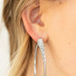 Winter Ice - White Earring Hoop