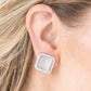Cinderella Chic - White Clip-On