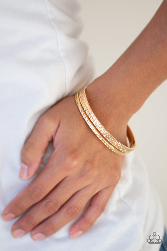 Casually Couture - Gold Bracelet