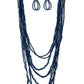 Totally Tonga - Blue  Necklace