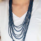 Totally Tonga - Blue  Necklace