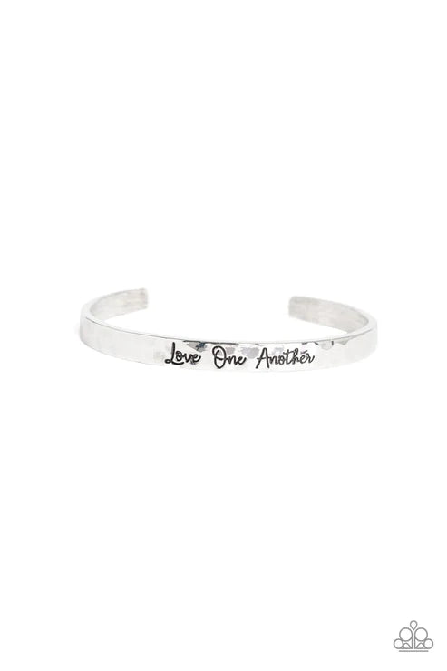Love One Another - Silver Bracelet