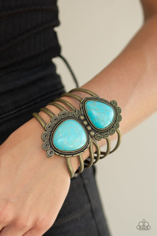 Nature Bound - Brass Bracelet
