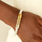 So She Did - Gold Bracelet