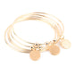 Reflective Radiance - Gold  Bracelet