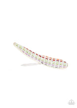 Cant HAIR Myself Think - White  Hair Clip