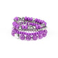 Layered Luster - Purple