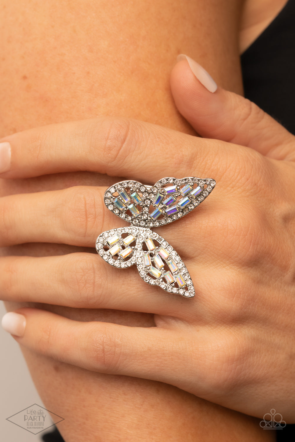 Flauntable Flutter - Multi Silver