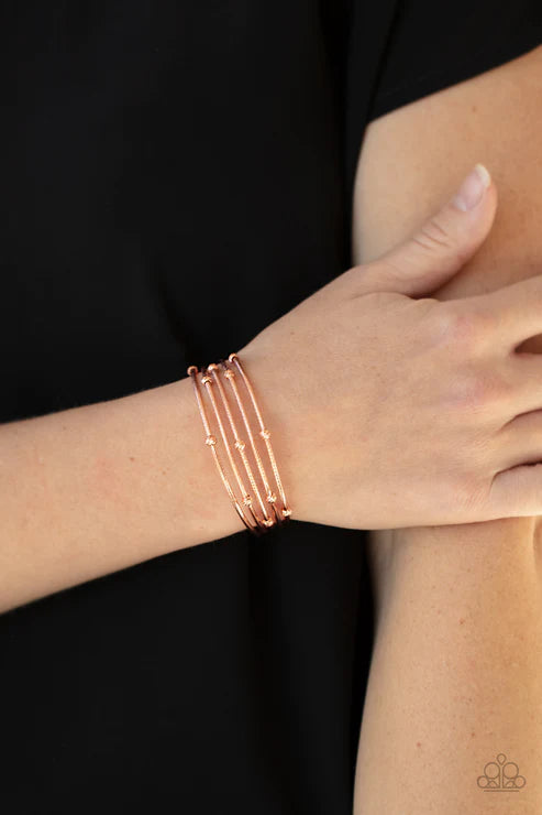 Face The METALLIC Music - Copper  Bracelet