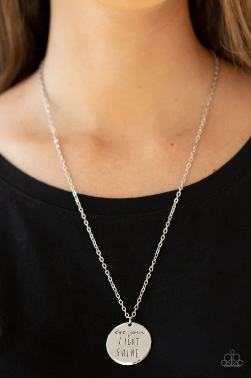 Light It Up - Silver  Necklace