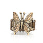 Blinged Out Butterfly - Brass