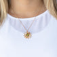 Formal Florals - Gold