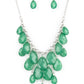Front Row Flamboyance - Green