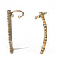 Give Me The SWOOP - Brass Post Earring