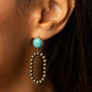 Riverbed Refuge - Brass Post Earrings