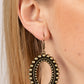 Homestead Hideaway - Brass Earrings