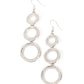 Shimmering in Circles - White