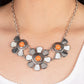 Aquatic Garden - Orange  Necklace