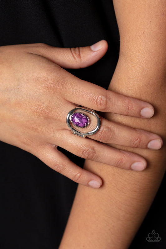 Marble Masterpiece - Purple