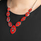 Pressed Flowers - Red
